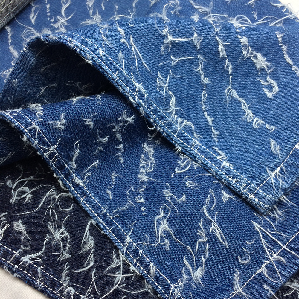 Cotton Jacquard Denim Fabric at Best Price in Anand